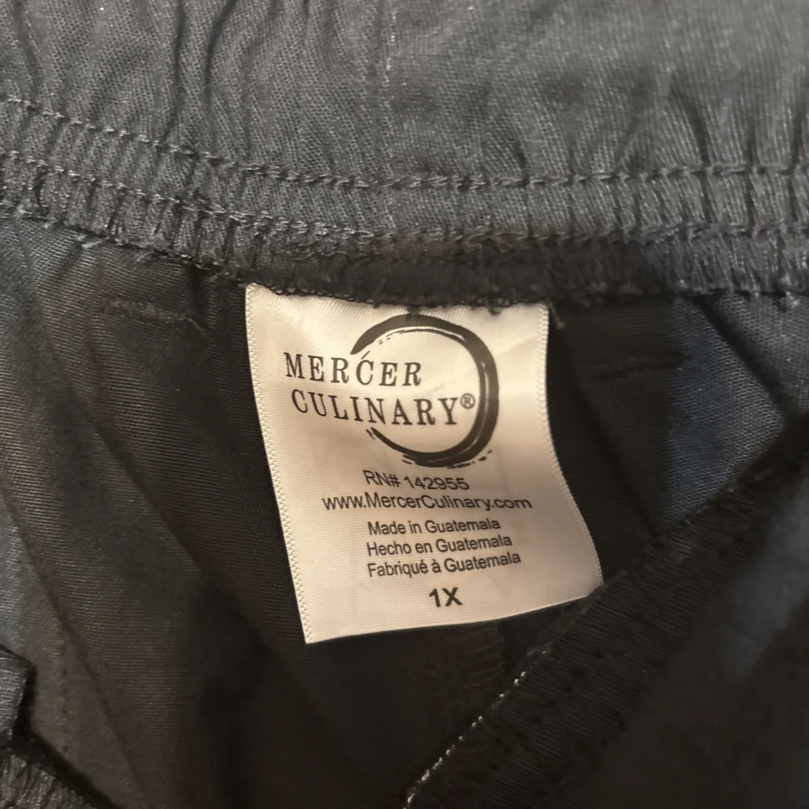 Mercer Culinary Pants Women's‎ Black 1X - Image 4