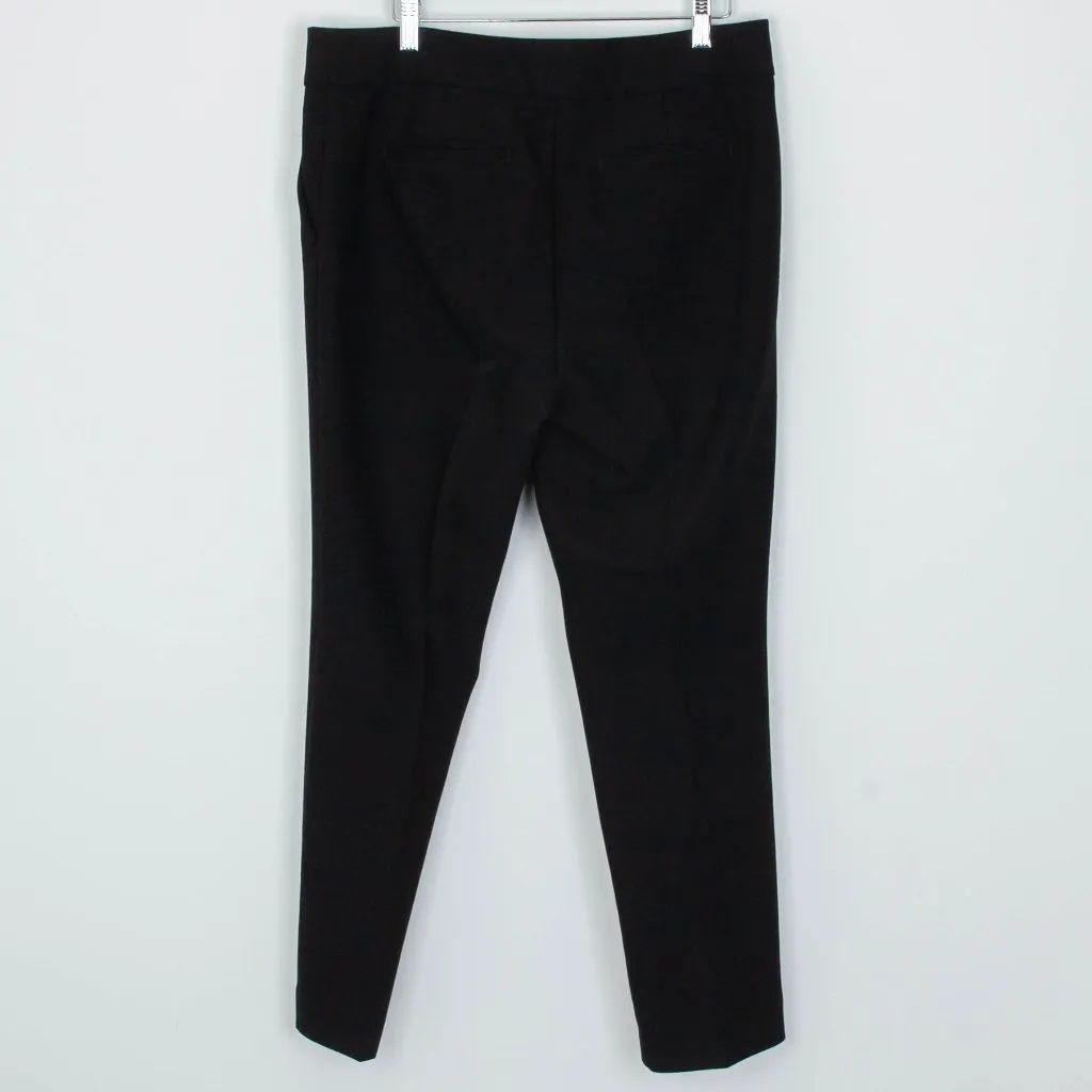 Loft‎ Womens Marisa Skinny Ankle Pants Size 8 Black Career Professional Office - Image 4
