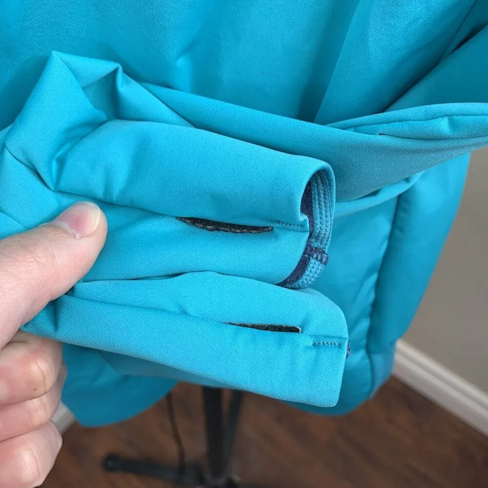 Craft Cycling Full Zip Vent Air Wind Jacket Women’s Sz M Turquoise Blue *flaws Size M - Image 7