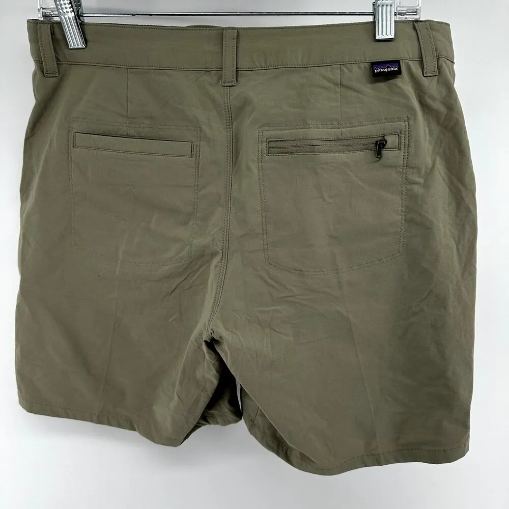 Patagonia Quandary Shorts Lightweight Stretch Outdoor Hiking Fatigue Green 8 NWT - Image 6