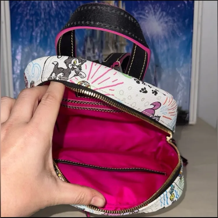 Disney parks x Dooney & Bourke Cats sketch mini backpack - Image 5