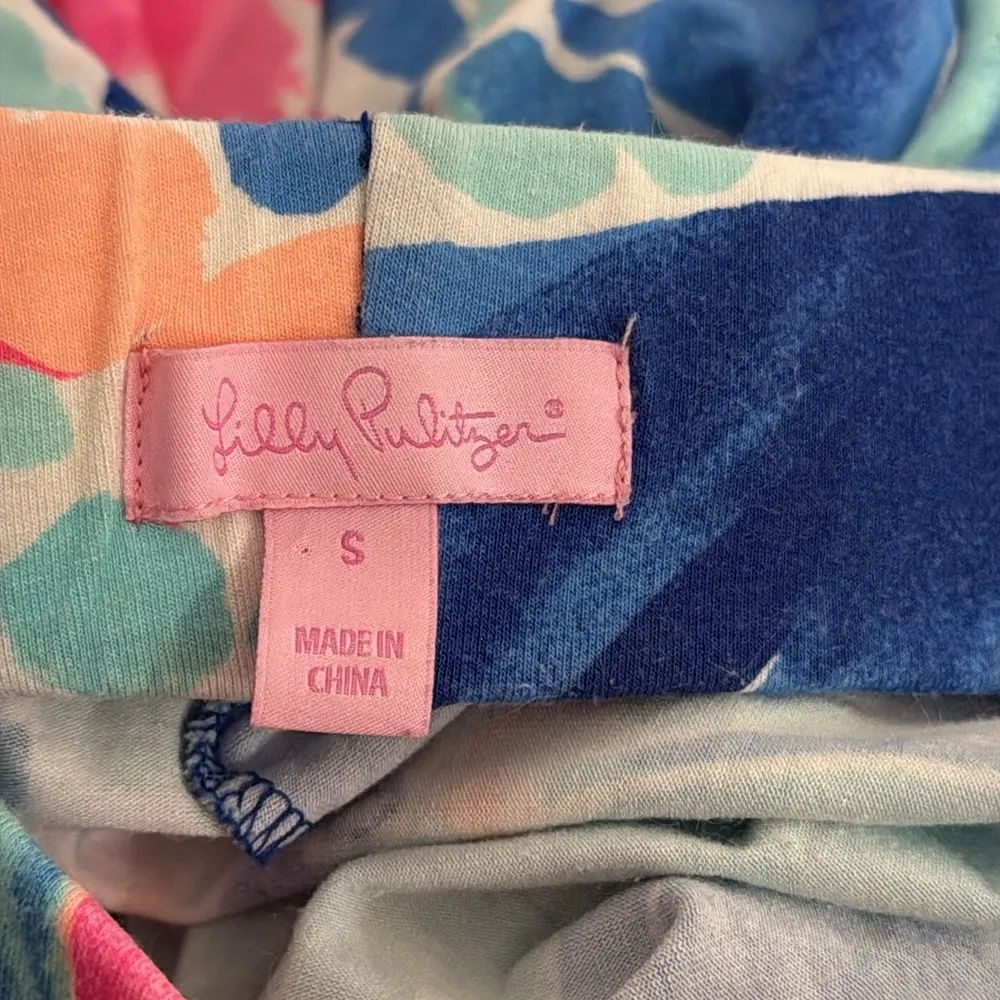 Lilly Pulitzer Georgia May Ocean Jewels Palazzo Pants Size SMALL - Image 4