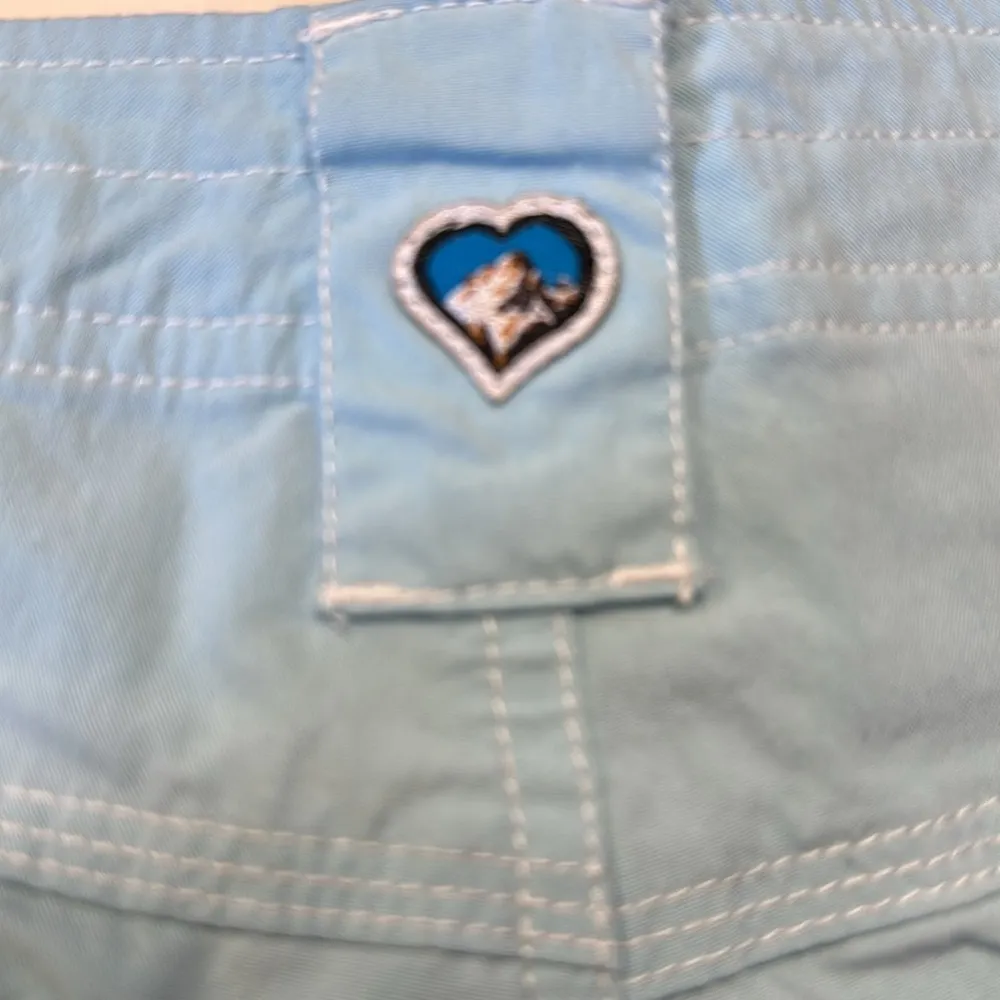 KUHL Mountain Culture Hiking Blue Bermuda Athleisure Shorts Size 6 EUC #1826 - Image 6