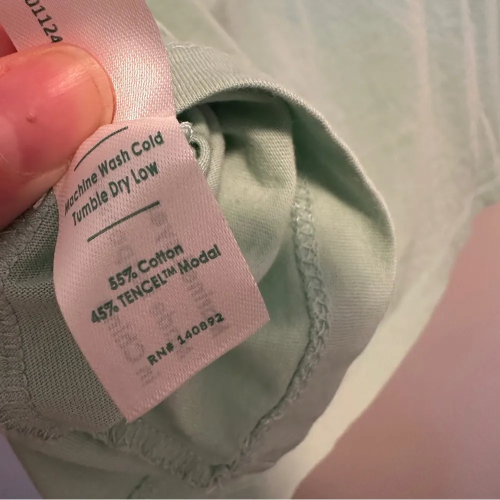 Marine Layer Devin Muscle Tank Top XL Birds Egg Blue - Image 5