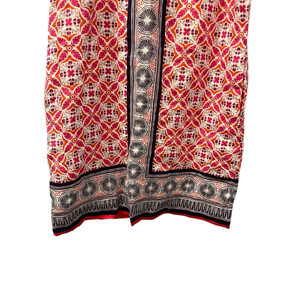 Tommy Bahama Linen Tropical Sleeveless Dress Size Small Vacation Resort Casual - Image 6