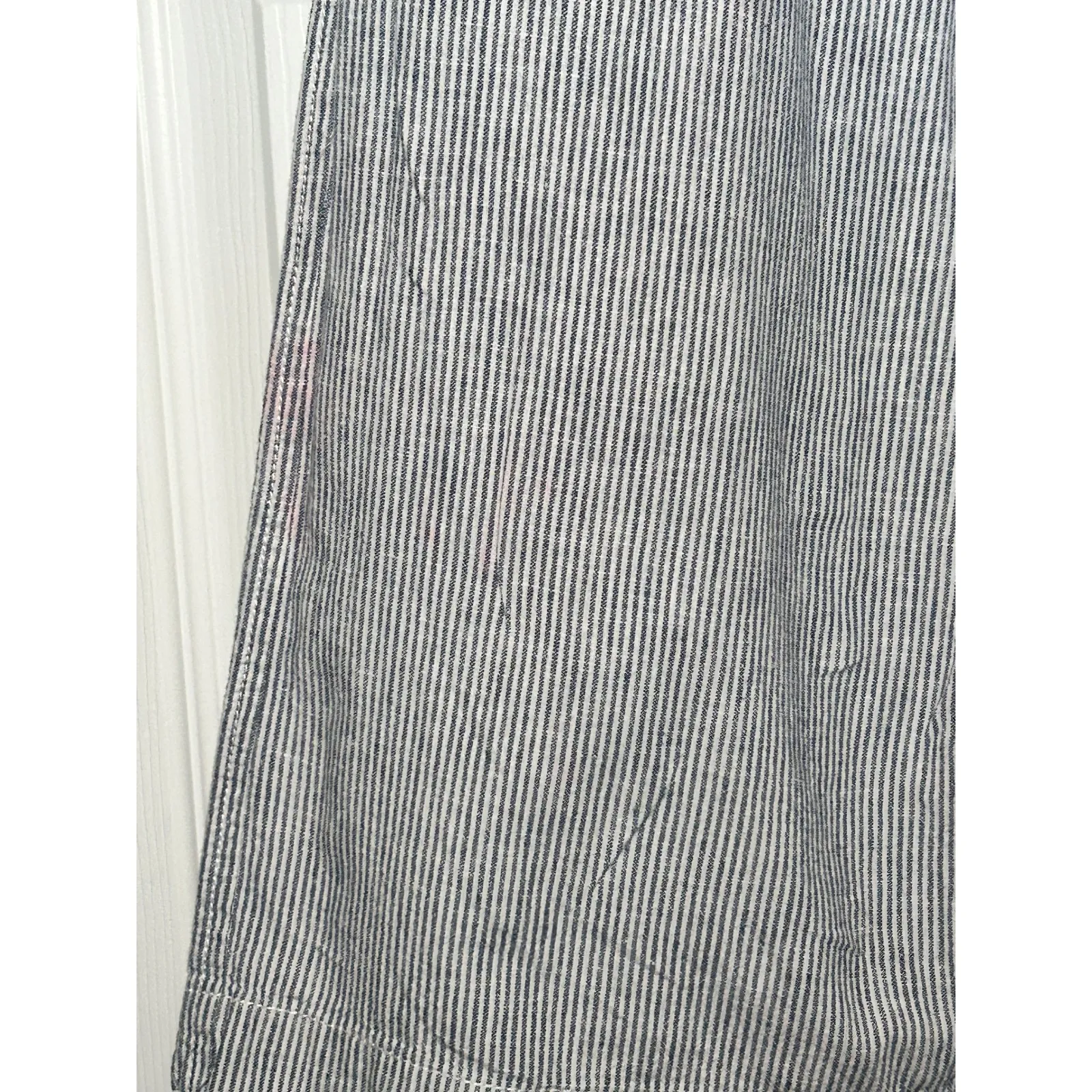 Artisan NY Striped Linen Blend Drawstring Pants Casual Comfy Size‎ 12 - Image 3