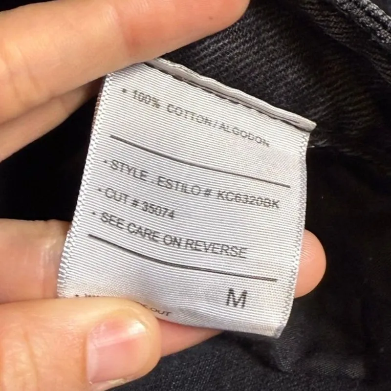 Kancan luxe black shorts womens medium - Image 3