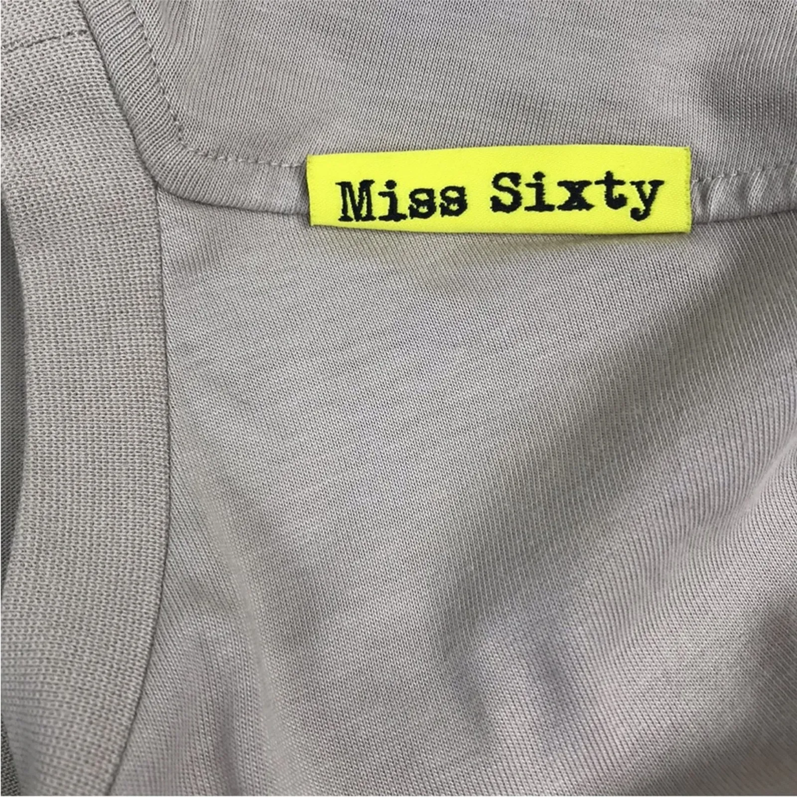 MISS SIXTY x WRLDSMTH Beaded Limited Edition T-Shirt Sz 2 Pink Fairy Boho Y2K - Image 9