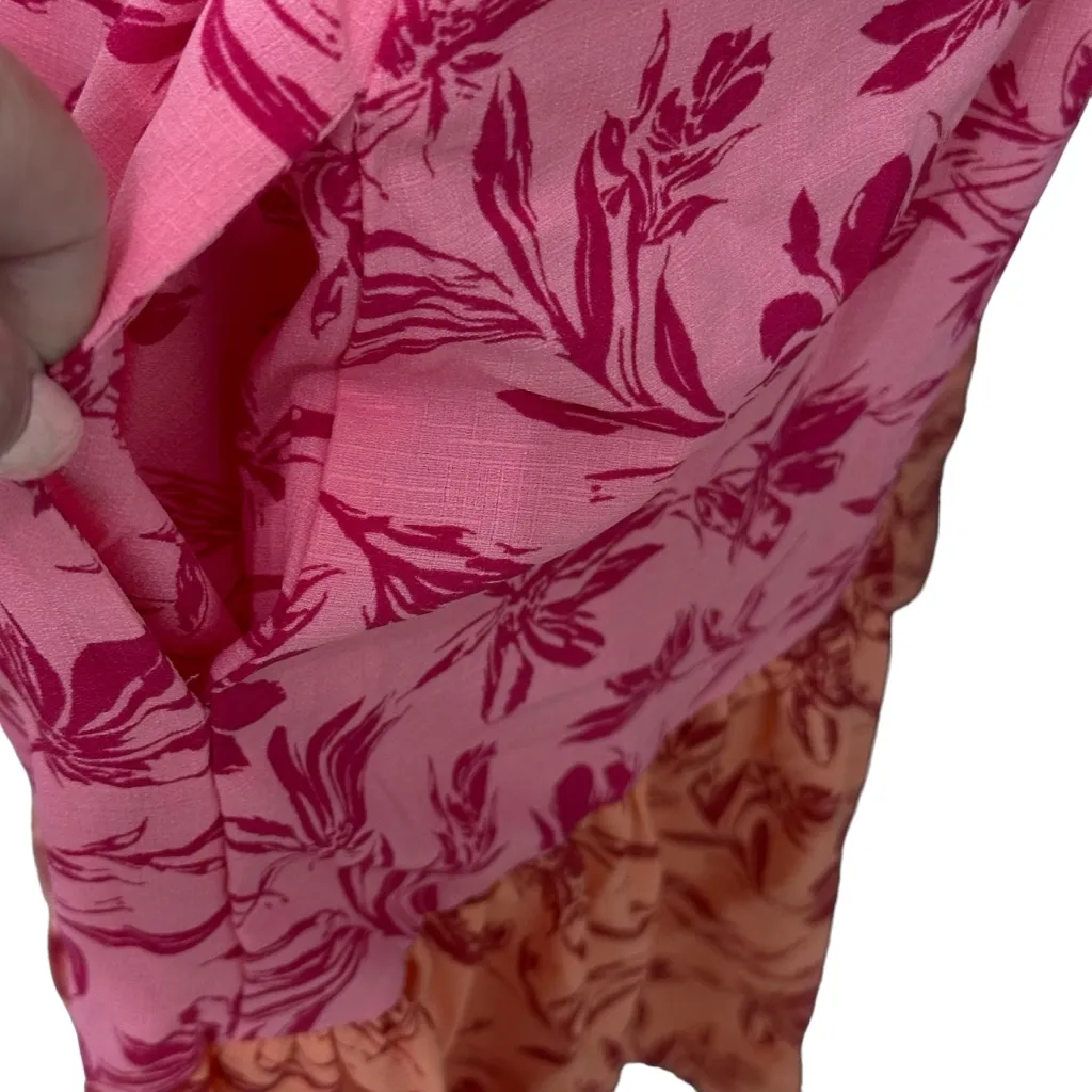 INC DRESSES Womens Size 16 Pink‎ Tie Back Hem Sleeveless Shift Dress Pink - Image 5