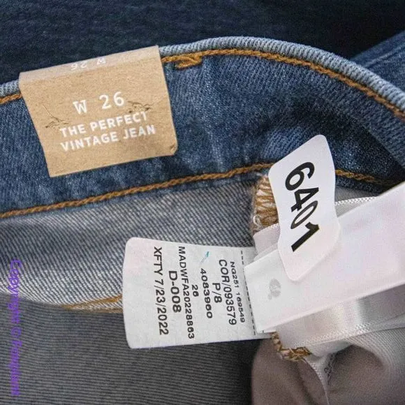 NEW‎ Madewell Perfect Vintage Straight Jean in Mayfield Wash, NG251, 26 - Image 17