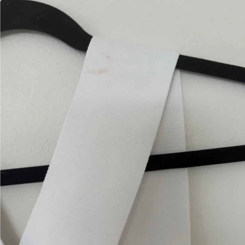 A.L.C. Lia Cropped White Bandage Tank Y2K Style Ribbed Cami Top - Image 7