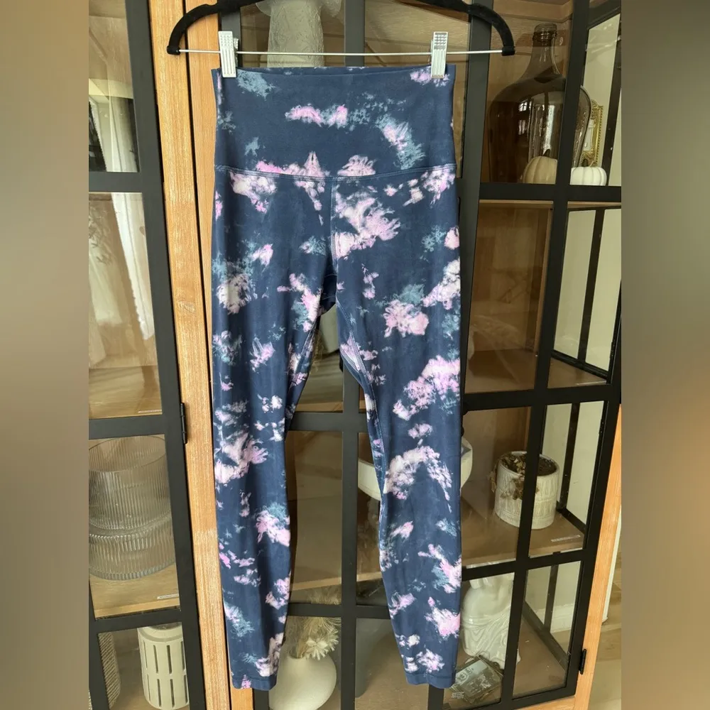 Lululemon Align Leggings High Rise Pants 28" Circulate Tie Dye Mineral navy - Image 6