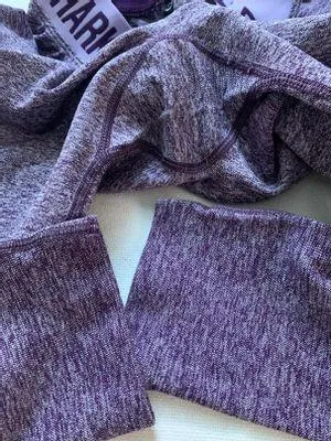 Gymshark Purple Flex Leggings - Image 5