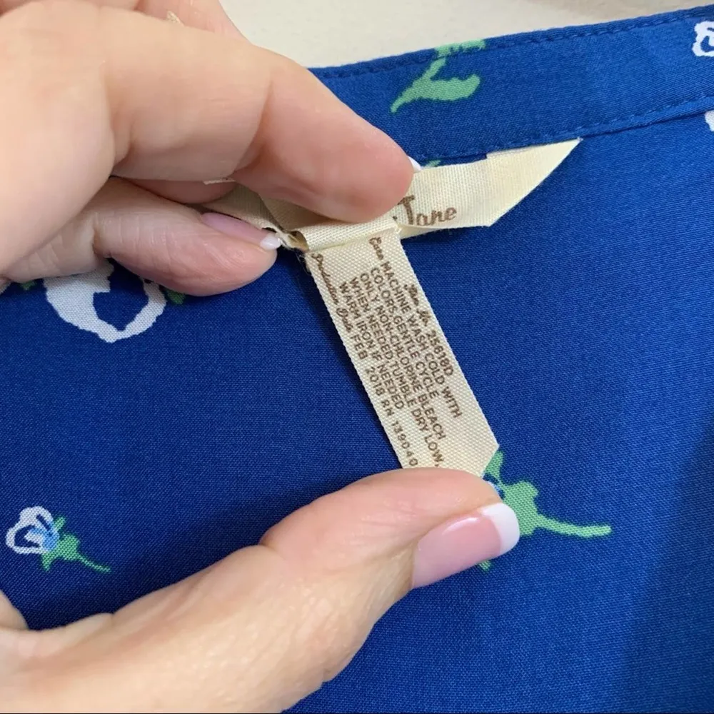 Matilda Jane Day Tripping Blue Floral Dress - Image 3