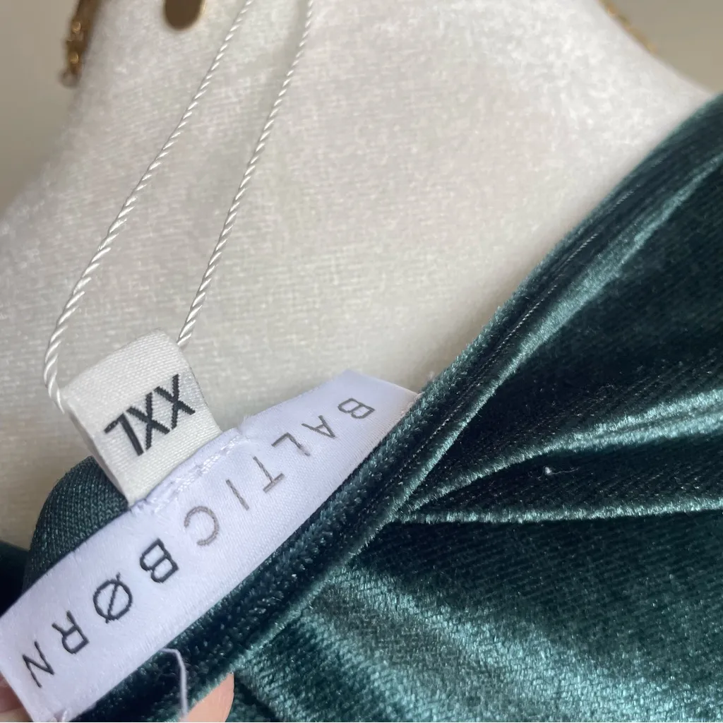 Baltic Born Meghan Velvet Wrap Maxi Dress - Image 4