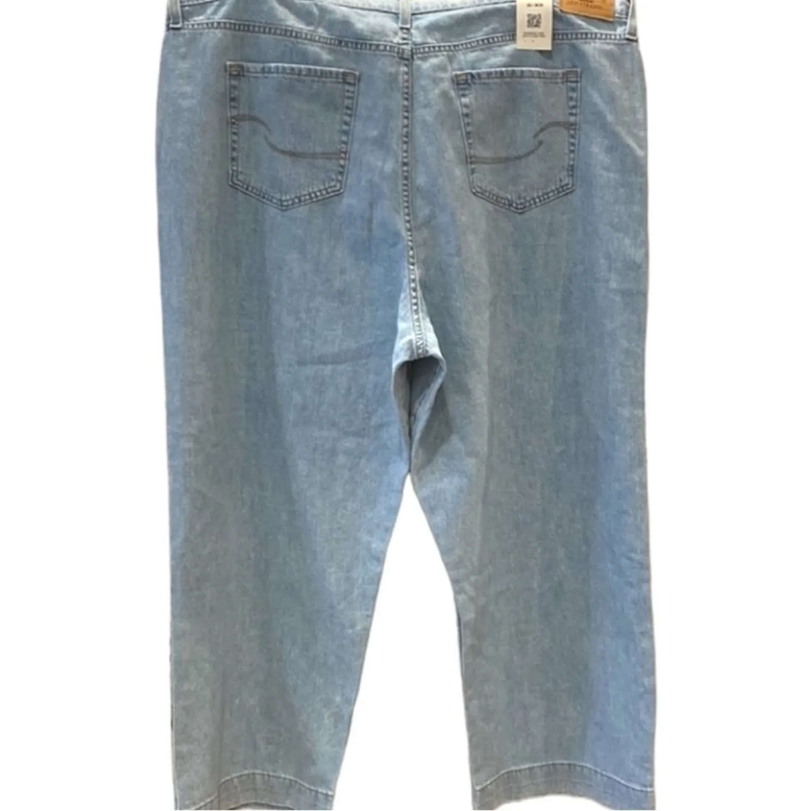 Levi's Denim Jeans 20 Wide Leg Crop Plus Size High-Rise Levi Strauss Heritage - Image 10