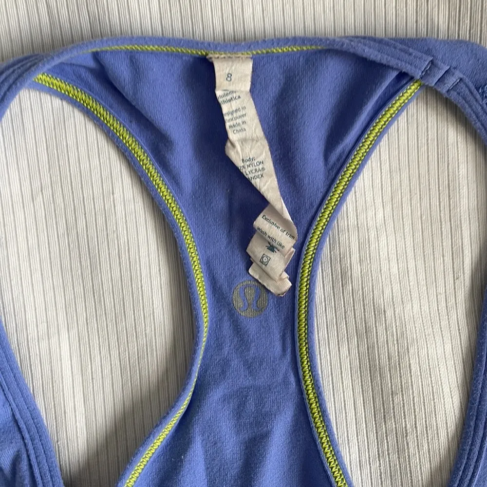Lululemon Light blue tank (reversible) - Image 2