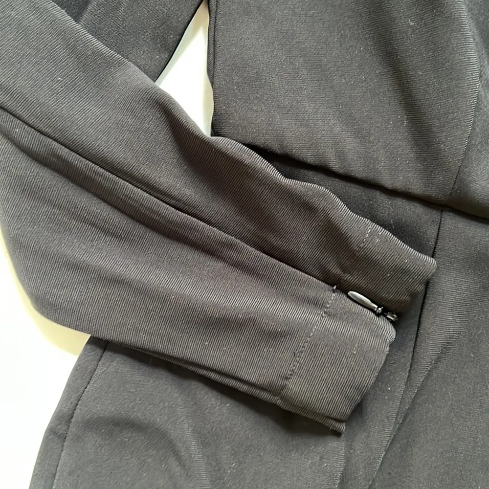 NWOT Sergio Hudson x Target Strong Shoulder Body con Black Midi Dress XS - Image 6