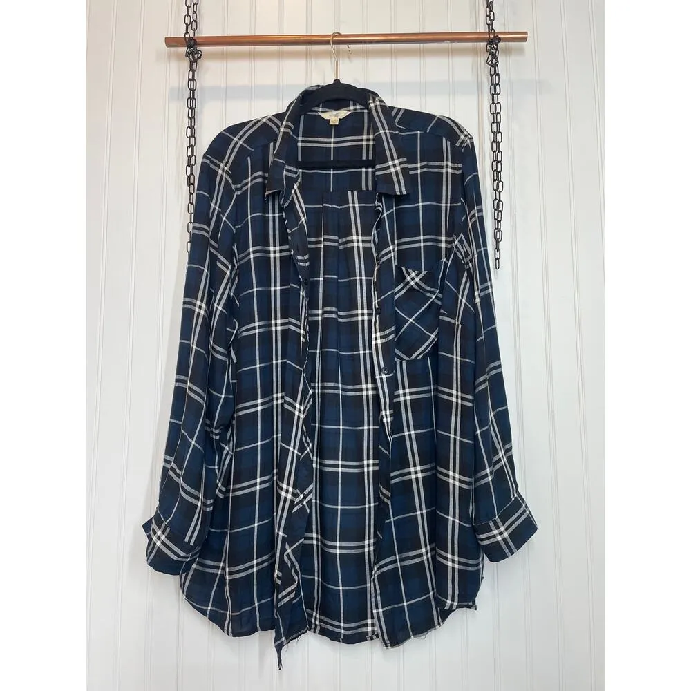 Mello Day Terra Sky NYCC Button-Down Shirt Wrap Blouse & Pants Bundle Size 3X - Image 2