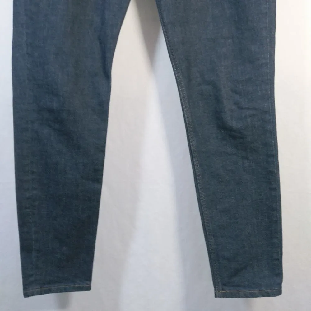 Everlane Darkwash Dark Wash High Rise Slim Leg Size 30 R - Image 3