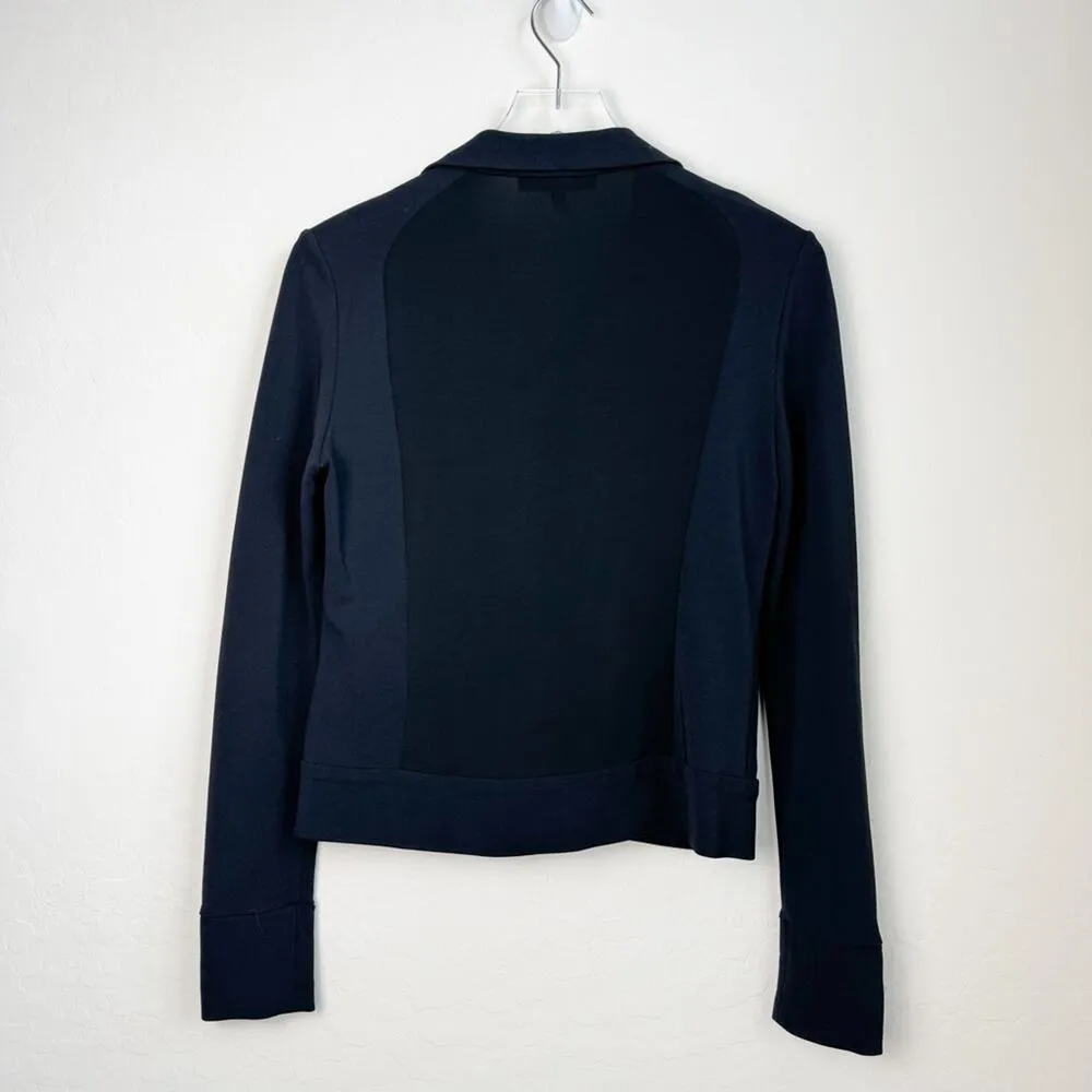 Lafayette 148 Jacket Zip Ruched Medium - Image 7