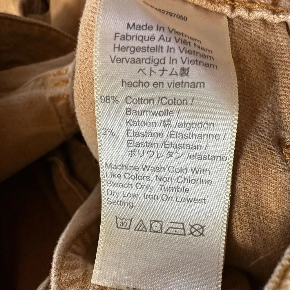 Madewell Military Straight Pants in Dark Ochre Size 27 - Image 9
