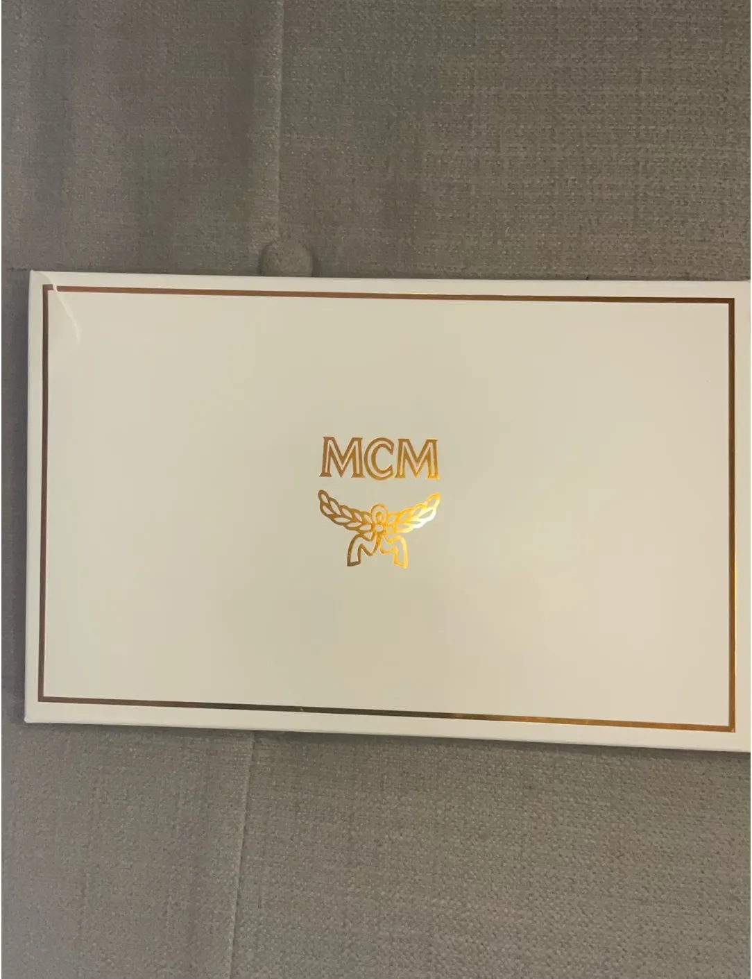 MCM  Envelope Visetos Clutch Blue - Image 5