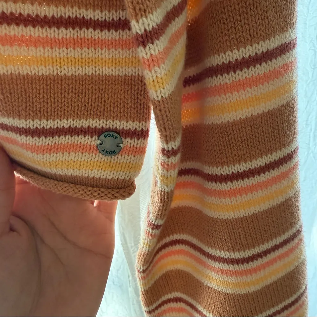 Roxy Striped Crop Top - Image 3