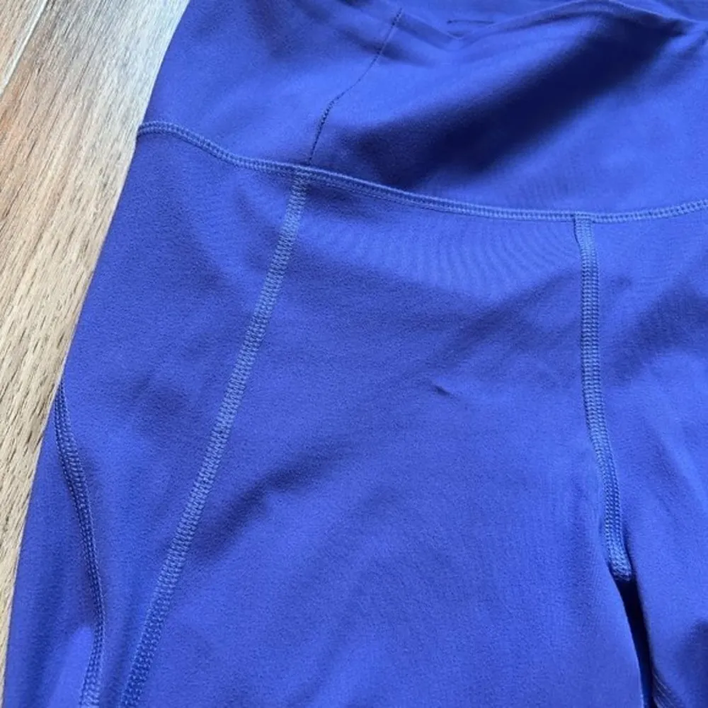 Girlfriend Collective Peach Pink and Indigo Blue Leggings Set Size S - Image 12