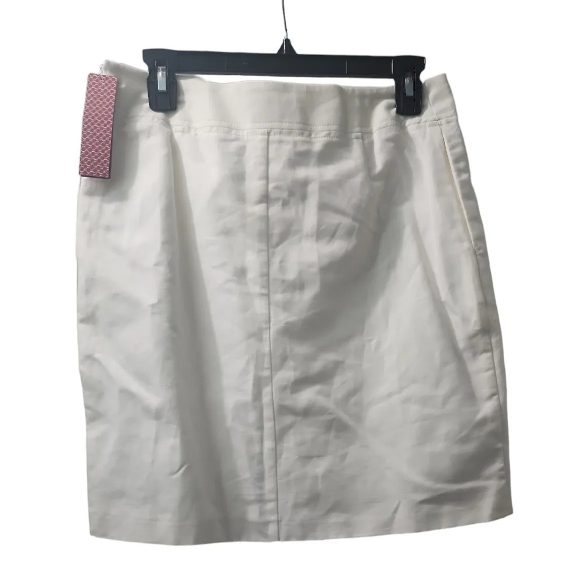 Merona White Pencil Skirt Career Office Wear Classic Fitted Size‎ - Image 2