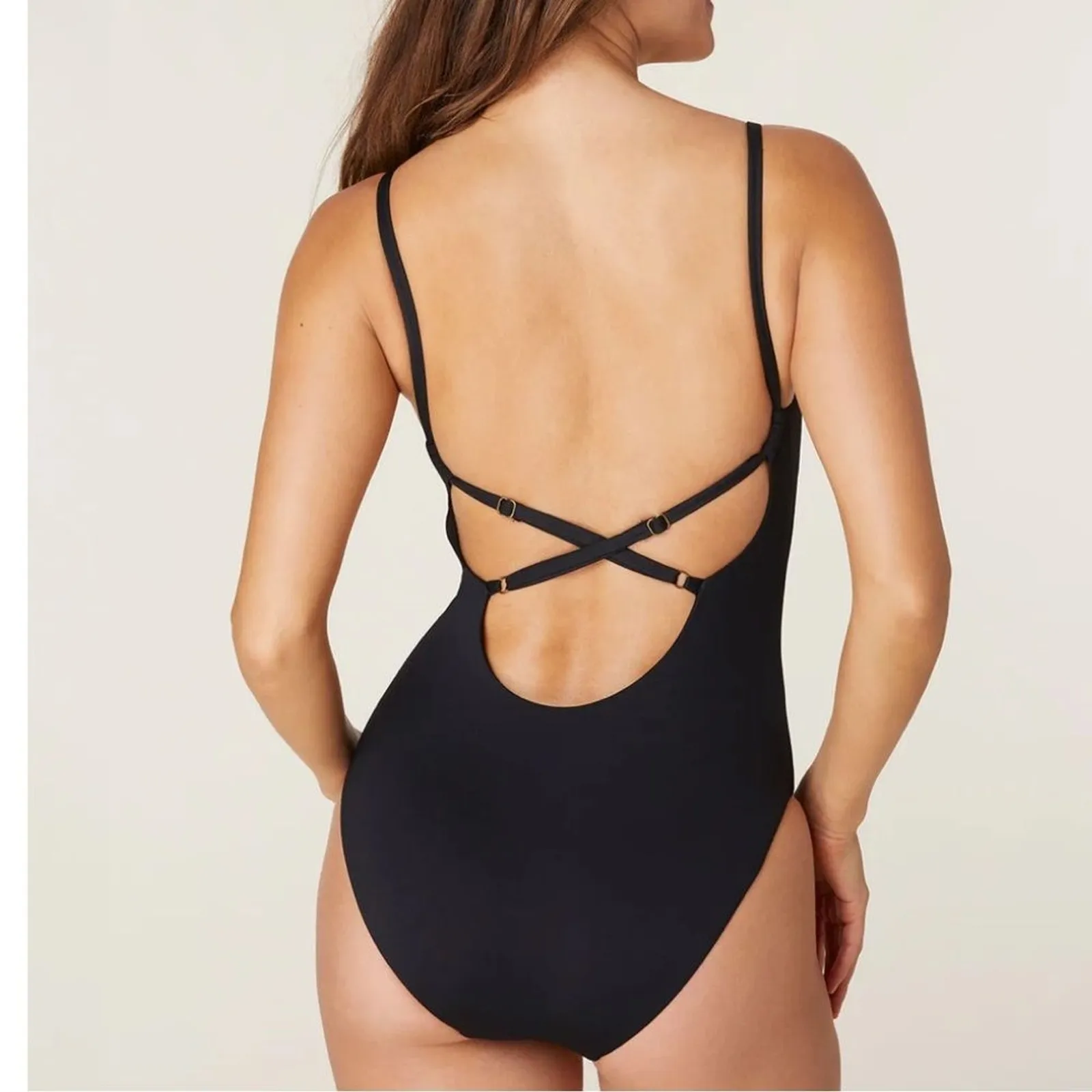 Andie The Jetties One Piece Swimsuit Black size M NWT - Image 2