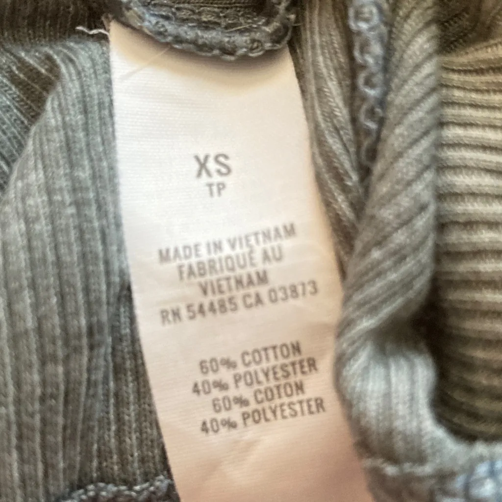 Aerie Real Soft Stretch Tank Top Army Green Size XS Fair Condition - Image 9