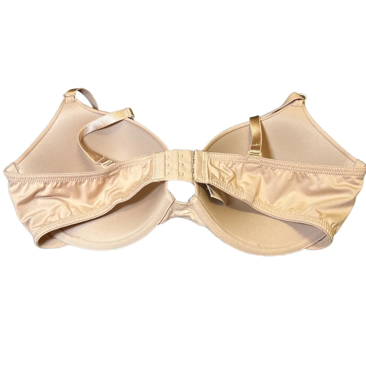 Maidenform NWT Beige Tshirt Bra Size 38D Adjustable Underwire Casual Comfort - Image 2
