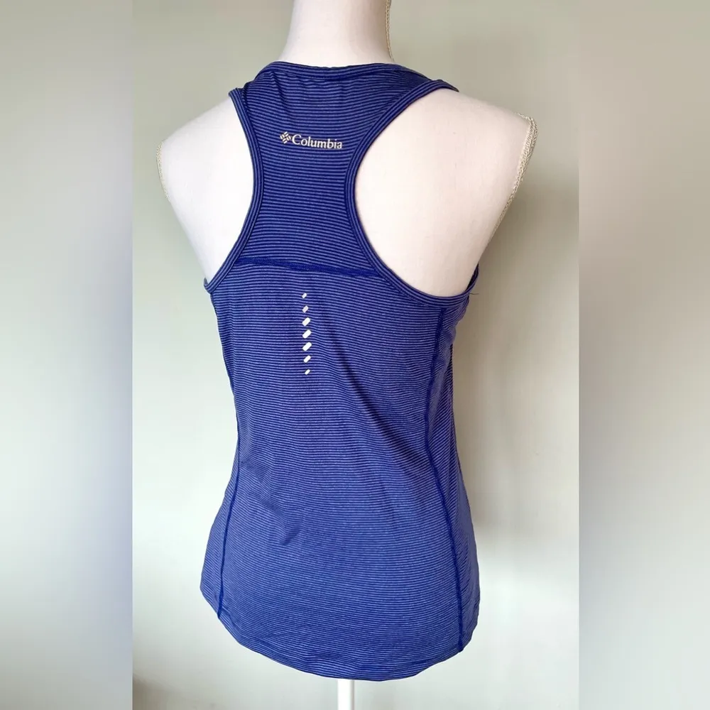 Columbia  Racerback Athletic Tank | Subtle striped | Size S | EUC - Image 3