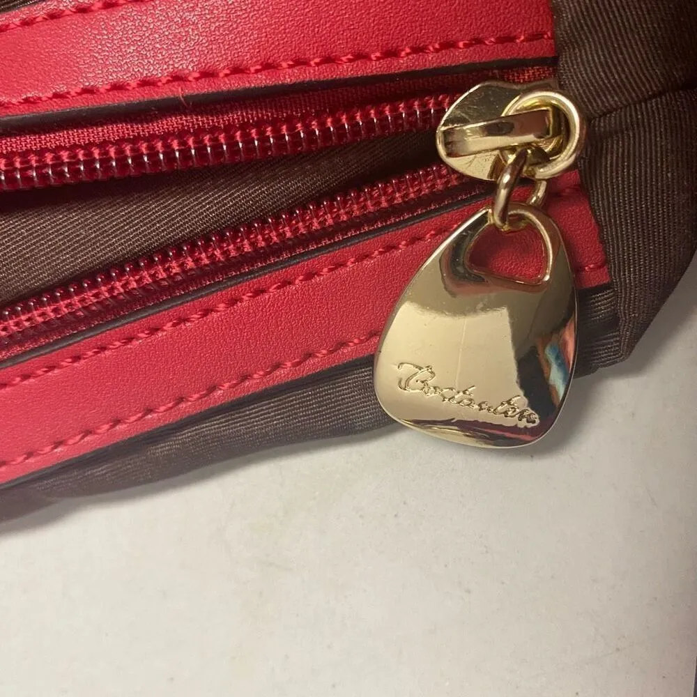 BOSTANTEN Women’s Leather Hobo Bucket Shoulder Bag Red 9X5X12 SEE DESCRIPTION - Image 10