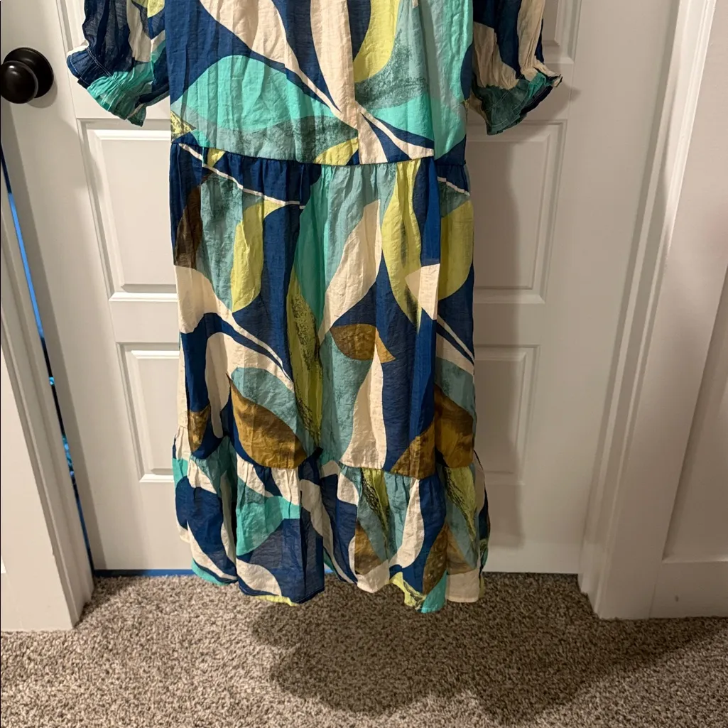 jodifl Tobacco Leaf Dress medium NWT - Image 6