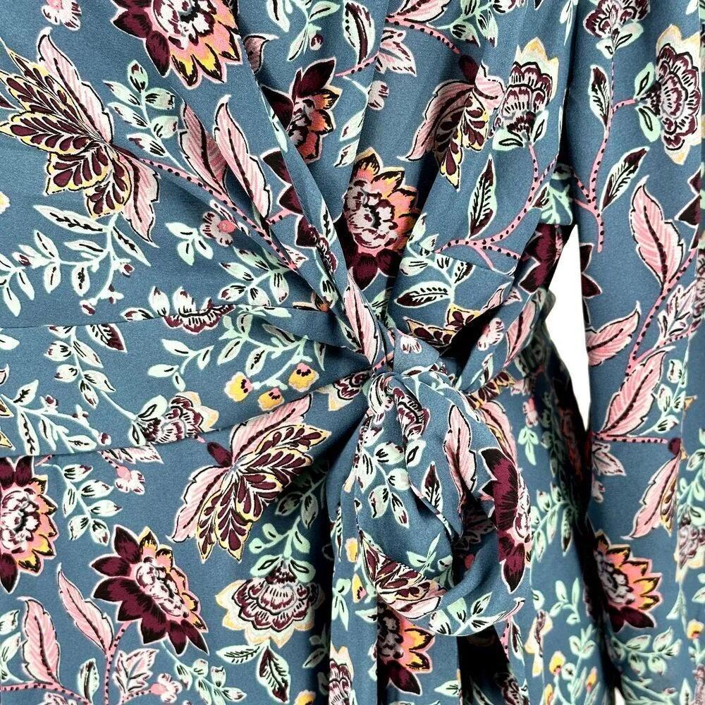 "Torrid Georgette Wrap Tunic Blouse Dress Size 1 - Chic Plus‎ Size - Image 11