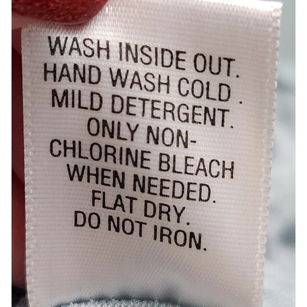 Simply Vera Vera Wang Women's Light Blue Textured Short Sleeve T-Shirt Size L - Image 5