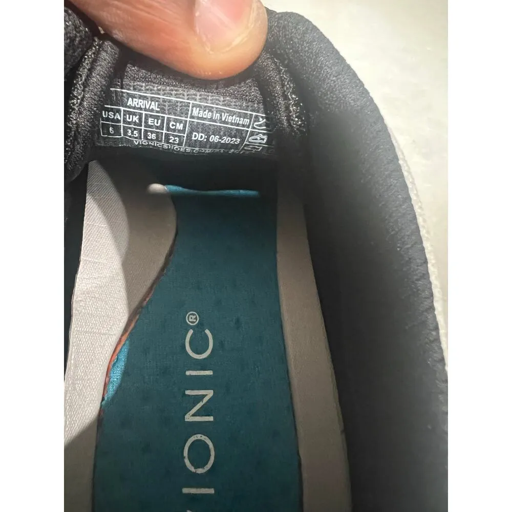 Women’s Vionic Winny 2 Lace-Up Sneakers Size 8 Natural Gold Arch Support Shoes - Image 12