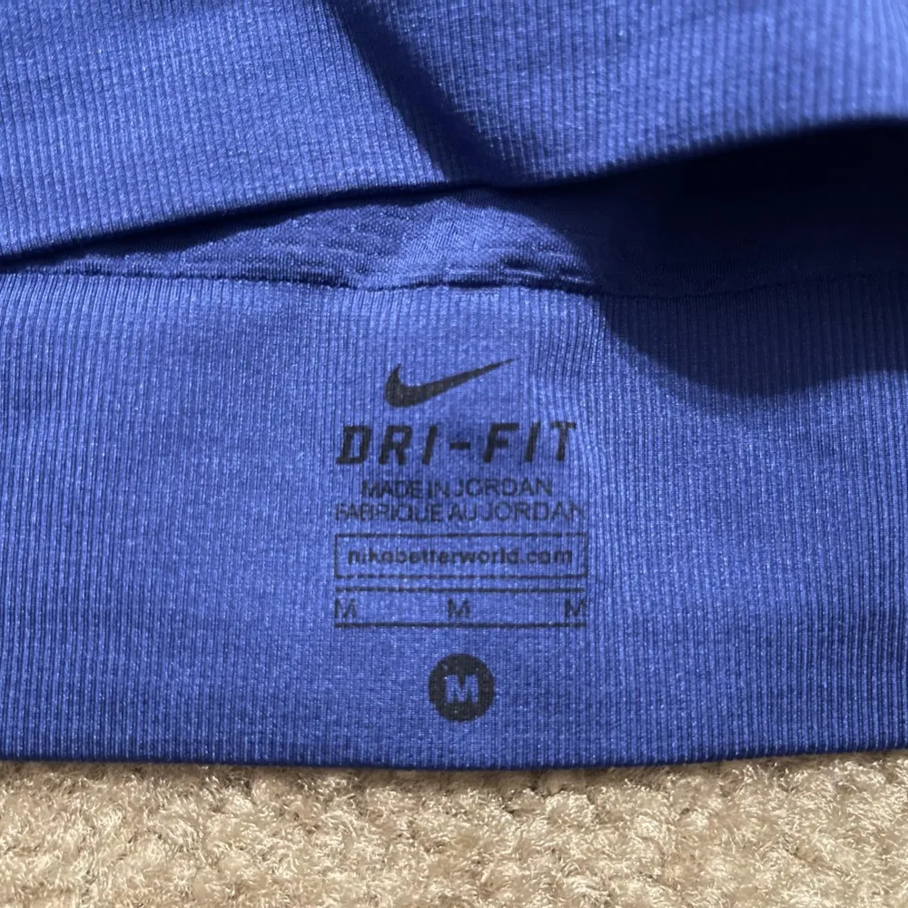 Women’s  Zoned Sculpt Strappy Training Bralette Deep Royal Blue Size M - Image 4