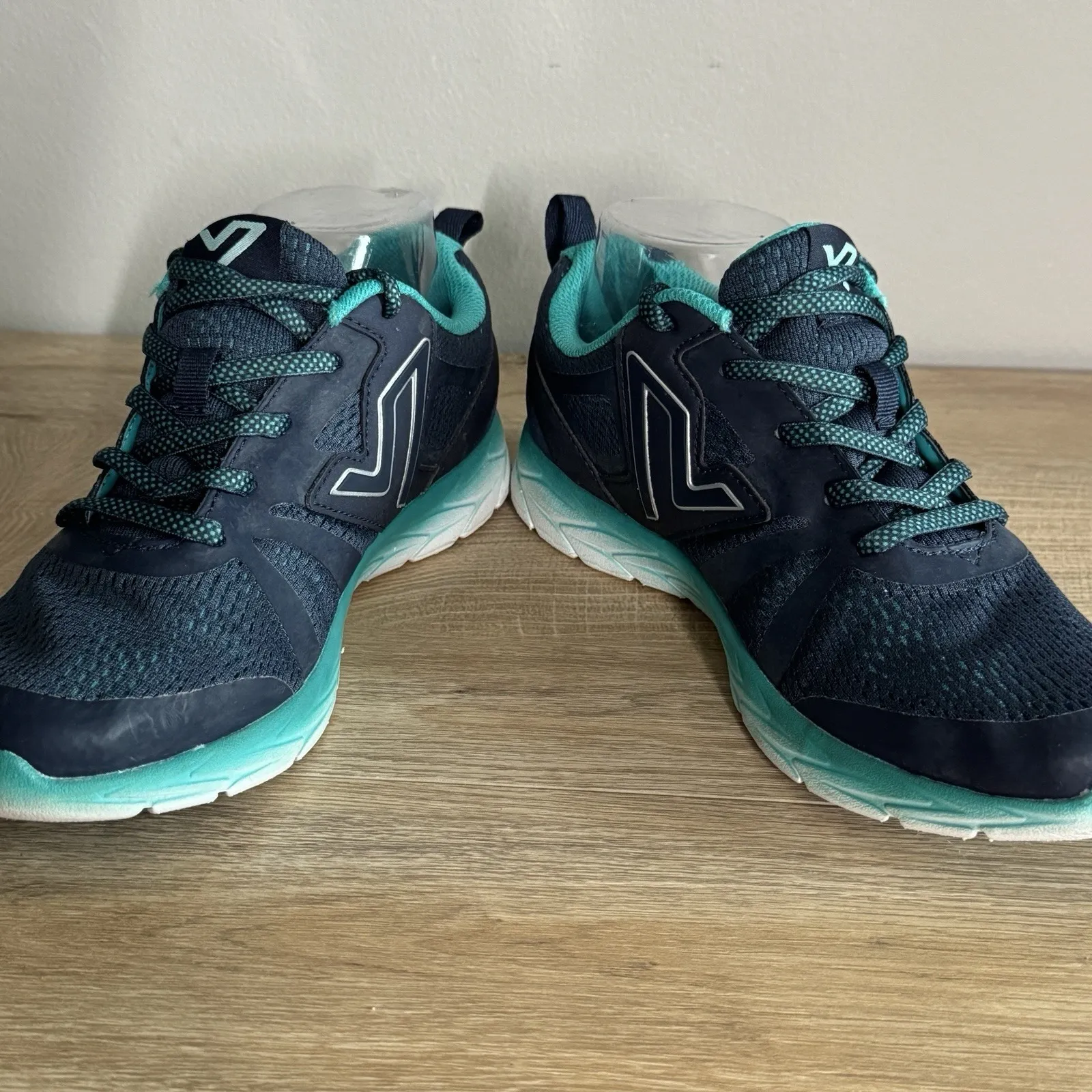 Vionic 335Miles Womens Sneakers Size 8 Navy Teal Athletic Running Shoes Casual - Image 5