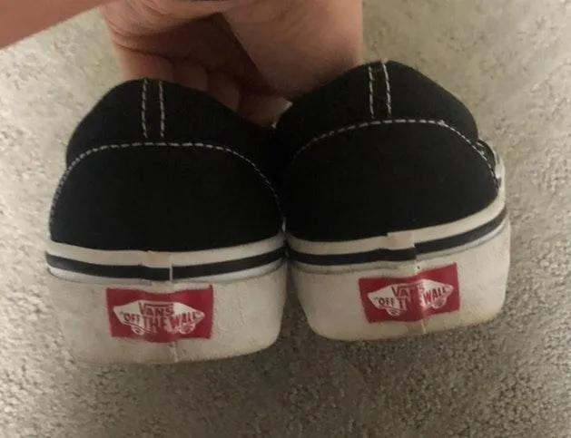 Vans Black Slip On - Image 4