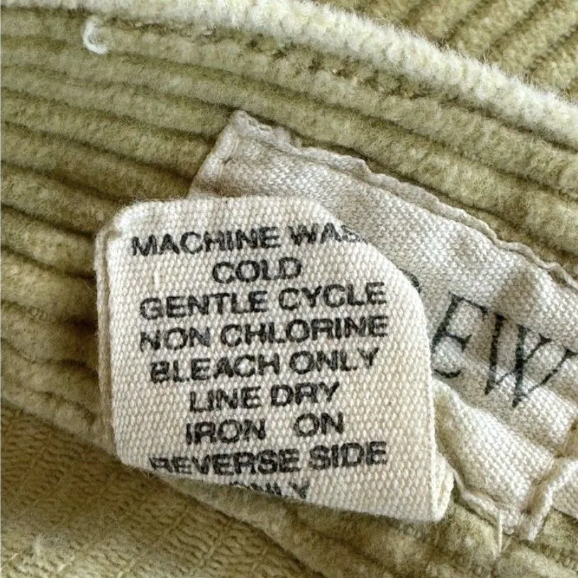 J. Crew Womens Straight Leg Corduroy Pants Size 6P Cotton Preppy Academia Work - Image 6