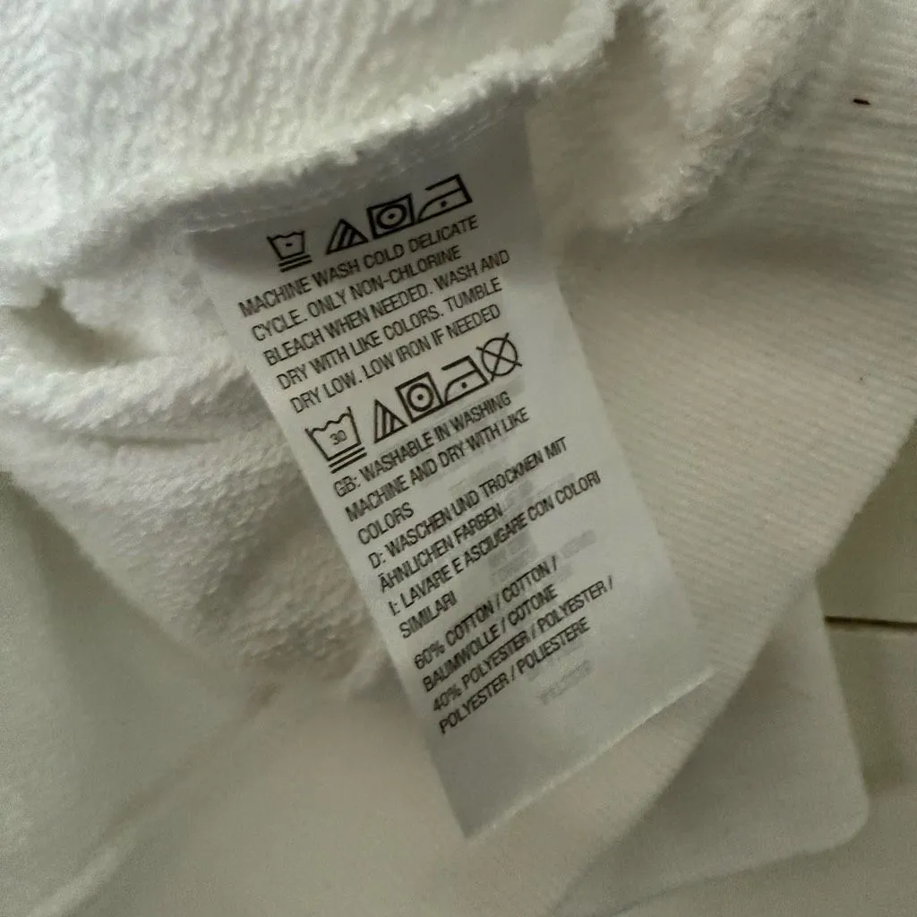 Candace Cameron Bure Women’s 3X White Ruffle Longsleeve Sweatshirt Size undefined - Image 3