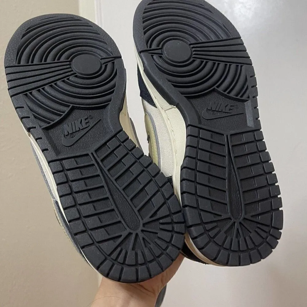 NEW! Nike Dunk Low LX Black Suede Team Gold Wmns size 6.5 men size 5 DV3054-001 - Image 9