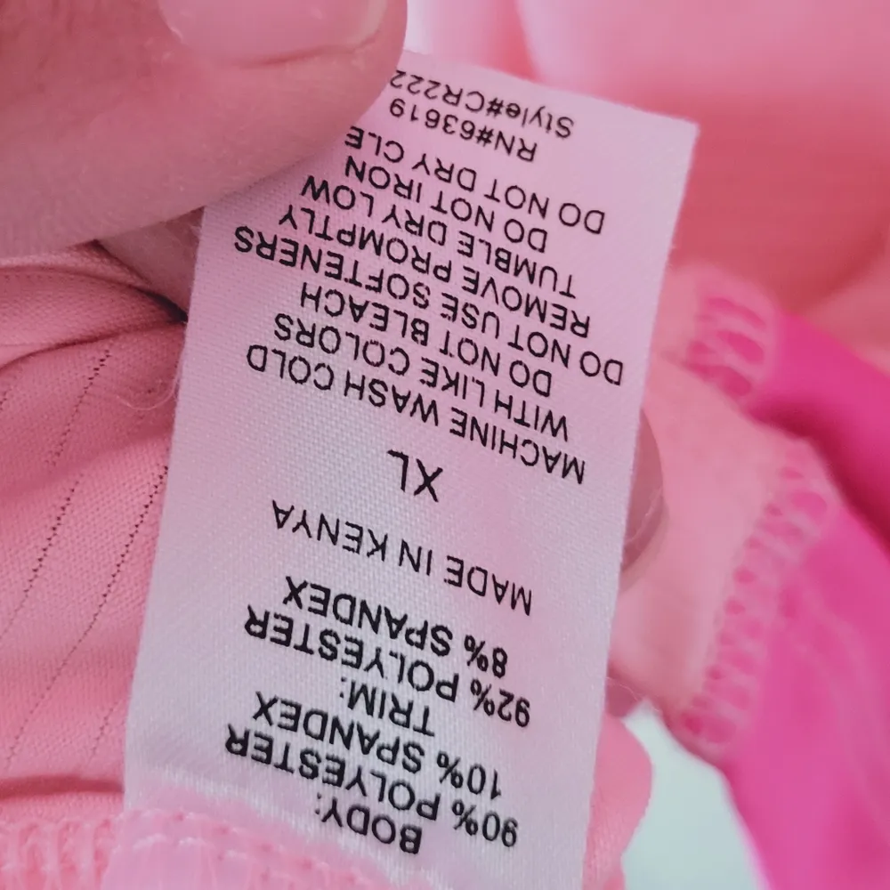 Reebok pink activewear tee size xl - Image 8