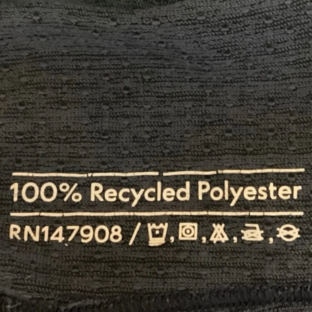 Outdoor Voices Blue Crew Neck Raglan Short Sleeve Workout T Shirt Tee Top Size S - Image 4