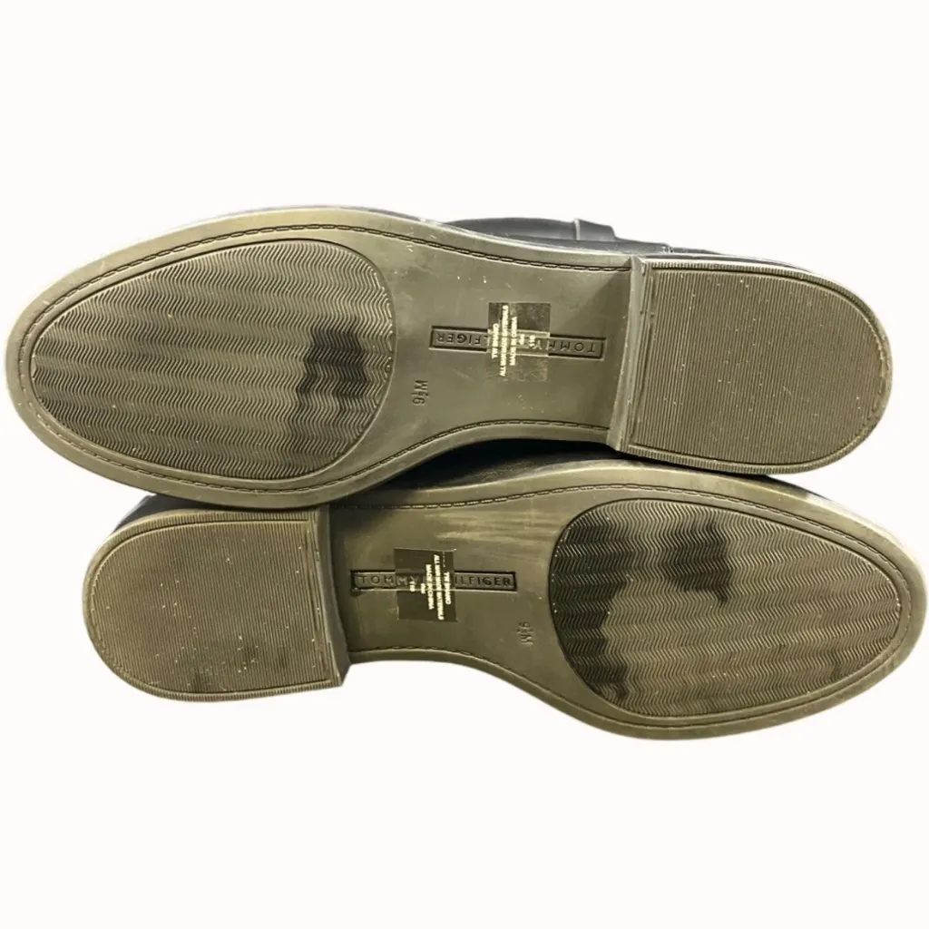 Tommy Hilfiger Women's Black Rising Boots/Knee High Sz 9.5M SKU 5249 - Image 5