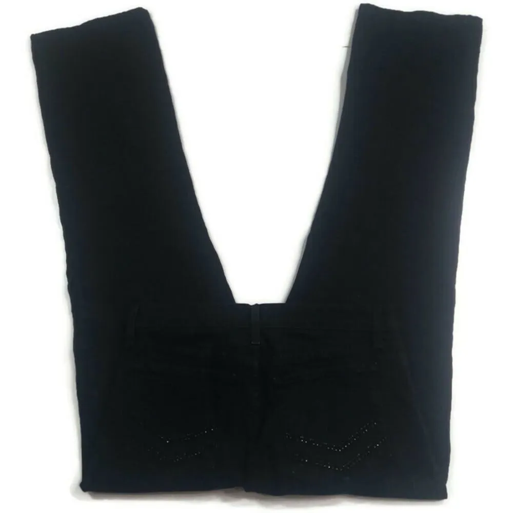 J331 NYDJ 10" Rise Black Bootcut sz 8 - Image 2