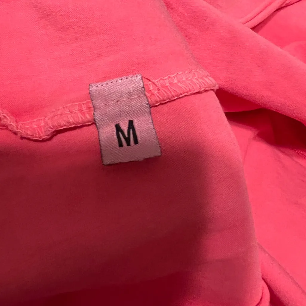 Watermelon Pink Hot Shot Tee Romper Reversible Size M - Image 3